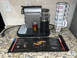 Nespresso Maker, Stand and Cup Rack with Cups