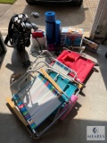 Outdoor and Sporting Lot - Golf Clubs, Beach Chairs, Fitness Items