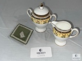 Wedgwood Dish & Cream and Sugar