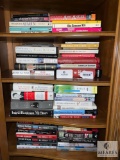 Shelf Lot of Fiction, Nonfiction, and Political Titles