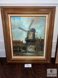 Original Windmill Painting