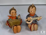 Vintage Goebel Hummel Boy and Girl Musicians - Let's Sing and Joyful