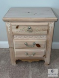 Rhodes Furniture Three Drawer End Table
