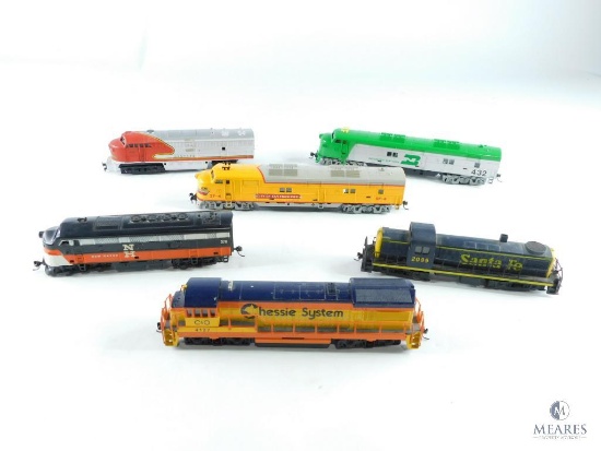 Four Miniature Diesel Engines
