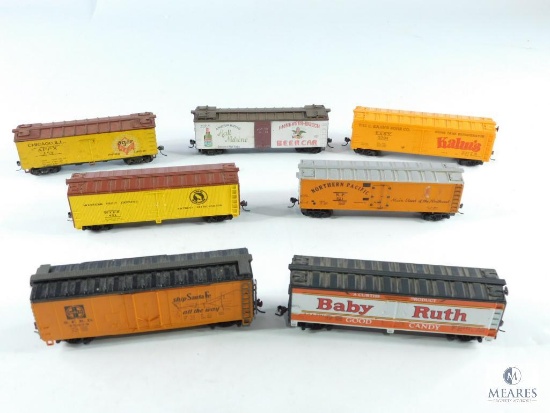 Seven Miniature Refrigerator Cars