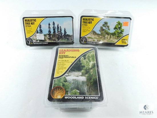 Three Woodland Scenics Realistic Kits
