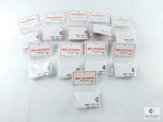 10 3 Piece MRC HO Decoders with DCC Connectors