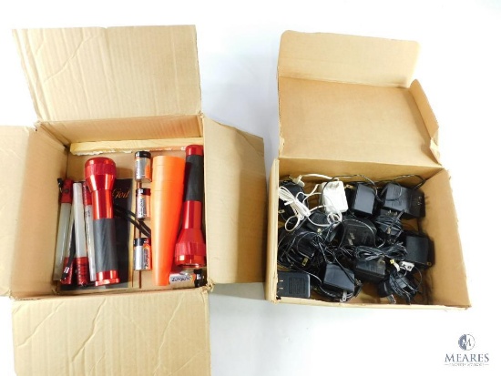 Traffic Control Flashlights & Electronic Power Supply