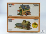 Two TYCOKIT Unassembled HO Scale Kits