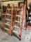 Two 6-foot A-Frame Ladders