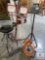 Light Stands, Fan and Stool