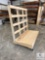 Custom-Built Wooden Panel Cart