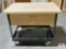 Rolling Work Cart with Two Drawers