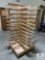 77-inch Free Wheeling Custom-Built Drying Rack