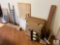 Mixed Lot of Cabinet and Shelf Parts