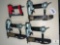 Group of Four Air Brad Nailers - Arrow and Hitachi