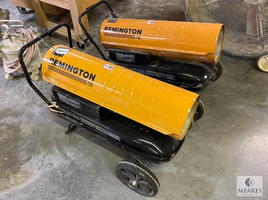Remington 135 and 140 Kerosene Forced Air Shop Heaters