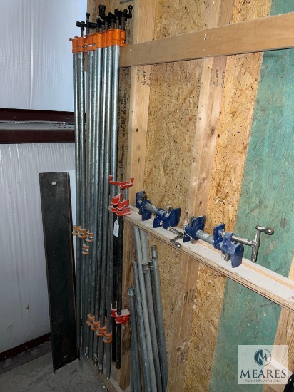 Mixed Lot of Pipe Clamps
