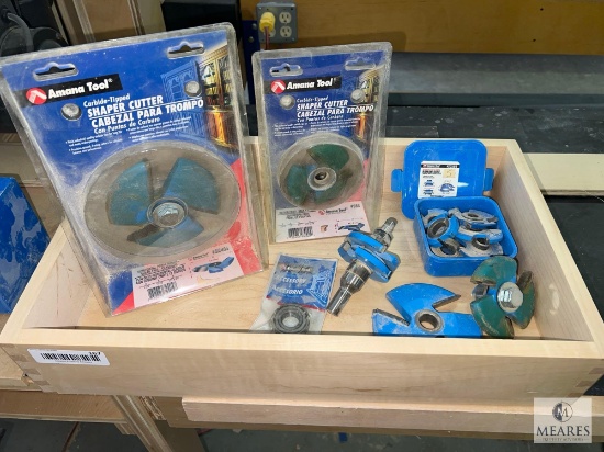 Mixed Lot of Amana Tool Shaper Cutters