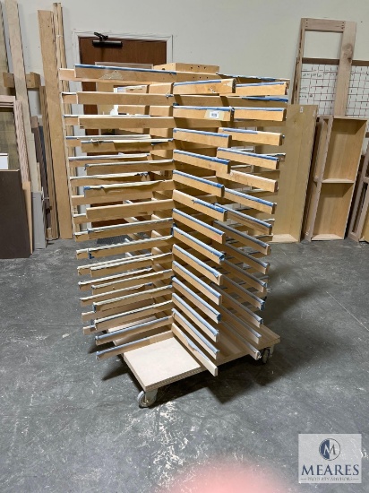 66-inch Custom-Built Rolling Drying Rack