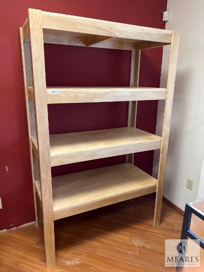Custom Made Wooden Shelf Unit