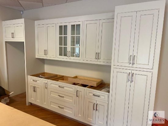 Custom Cabinet and Counter Section