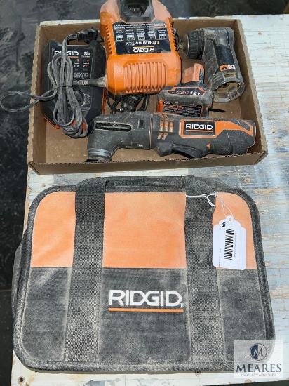 RIDGID 12-volt Tool Lot