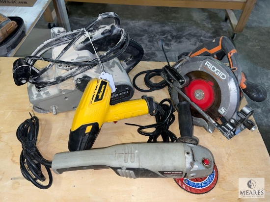Mixed Power Tool Lot: RIDGID, Porter-Cable, Wagner, Task Force