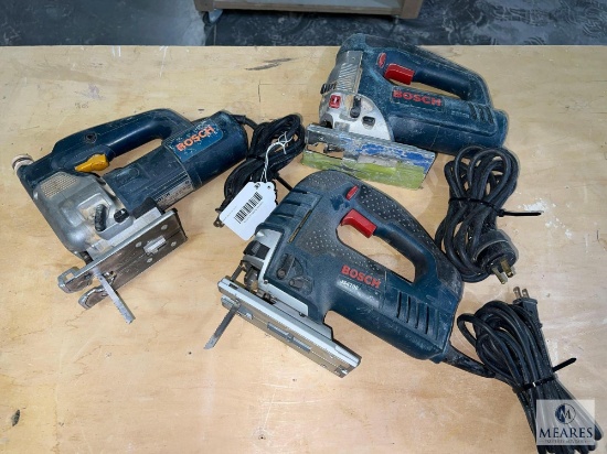 Group of Bosch Jig Saws