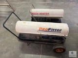 Reddy Heater and ProFitter Kerosene Forced Air Shop Heaters