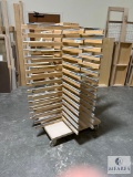 66-inch Custom-Built Rolling Drying Rack