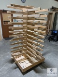 77-inch Free Wheeling Custom-Built Drying Rack