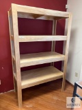 Custom Made Wooden Shelf Unit
