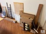 Mixed Lot of Cabinet and Shelf Parts