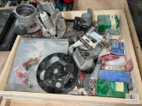 Large Box of Router Bits, Tools and Accessories