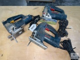 Group of Bosch Jig Saws