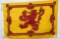 2'x3' Nylon Scotland Rampart Lion Flag with Two Brass Grommets