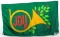 3'x5' Nylon Joy/Horn Flag with Two Brass Grommets