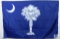 3'x5' Nylon South Carolina State Flag with Two Grommets