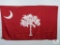 3'x5' South Carolina Big Red Flag - Citadel Cadets' Spirit Flag