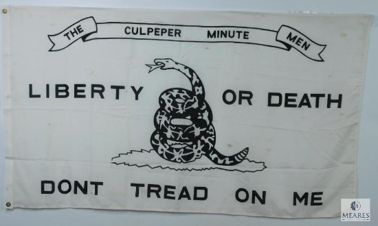 3'x5' The Culpeper Minutemen Flag with Two Brass Grommets