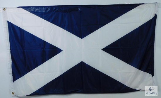 3'x5' Scotland Flag with Two Brass Grommets