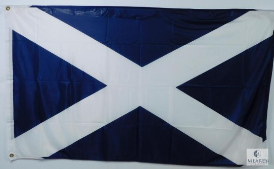 3'x5' Scotland Flag with Two Brass Grommets