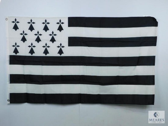 3'x5' Drapeau Bretaqne Flag of France