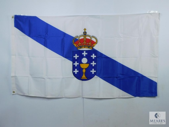 3'x5' Galicia Flag with Two Brass Grommets