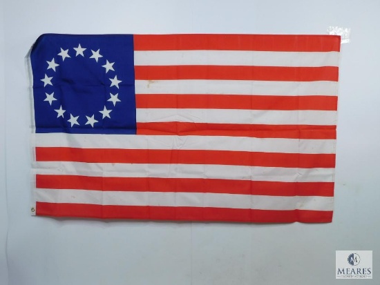 3'x5' 13 Star United States Flag with Two Brass Grommets