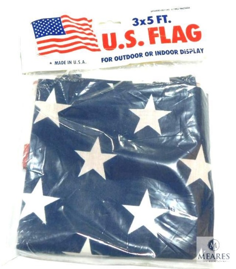 3'x5' United States Flag with Two Brass Grommets