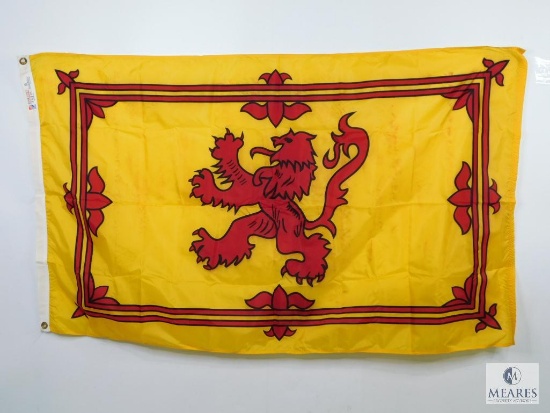 3'X5' Lion Rampant of Scotland Flag with Two Brass Grommets