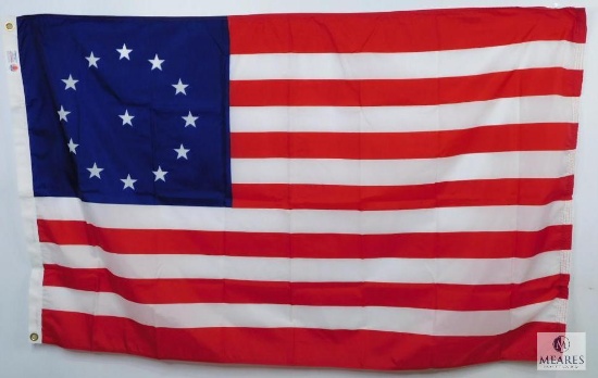 3'X5' Revolutionary War Flag with Two Brass Grommets