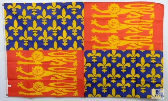 3'X5' Great Britain King Edward III Flag with Two Brass Grommets